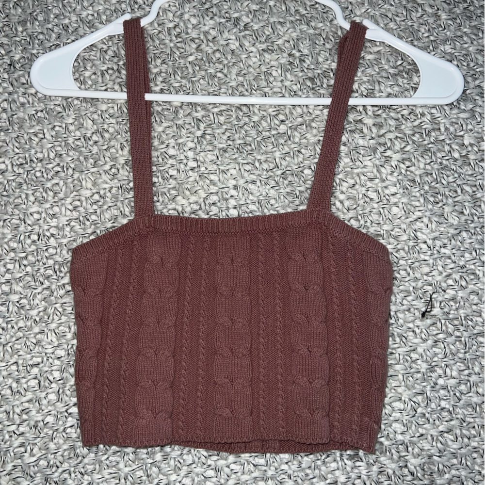 Crop top sweater